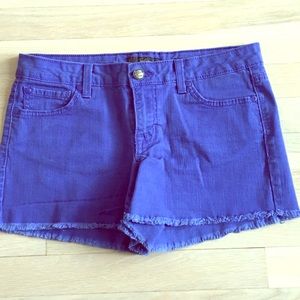 Jessica Simpson cut off denim shorts
